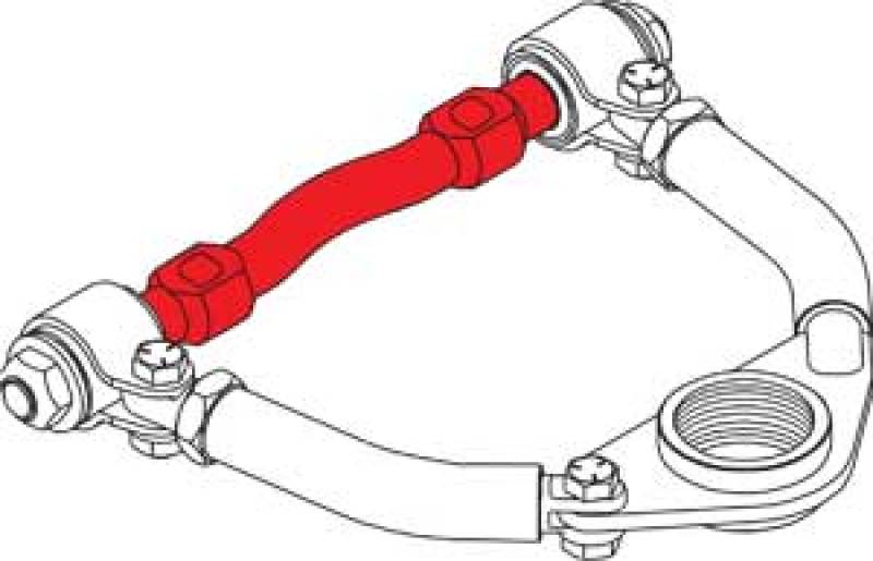 SPC Performance 94100 Steel Upper Control Arm Street Cross Shaft (5in. Center)
