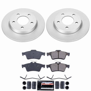 Power Stop 06-13 Mazda 3 Rear Z23 Coated Brake Kit