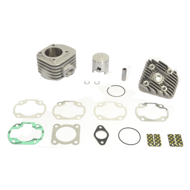 Athena 70200 fits Aprilia 50 47.6mm Bore 10mm Pin Domed Piston Big Bore Cyl Kit w/Head (For Athena Cyl Kit)