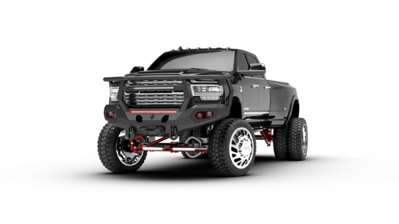 Road Armor 4192EF7B 2019+ fits Dodge RAM 2500/3500 Evolution Front Bumper - w/ Reaper Guard