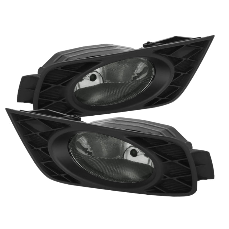 Spyder 5077448 fits Honda 08-10 Odyssey OEM Fog Lights W/Switch- Smoked FL-CL-H