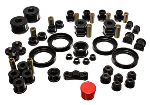 Energy Suspension 16.18109G 99-00 fits Honda Civic Si Black Hyper-Flex Master Bushing Set