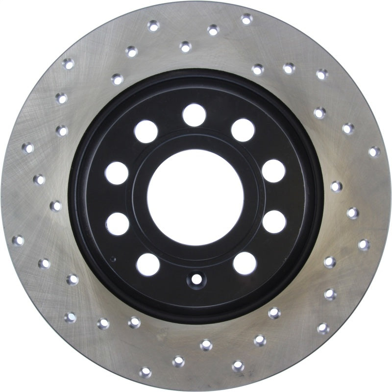 Stoptech 128.33129CR 10-11 & 13 Audi A3 Quattro / 10 VW GTI Mk VI Drilled Right CRYO-STOP Brake Rotor