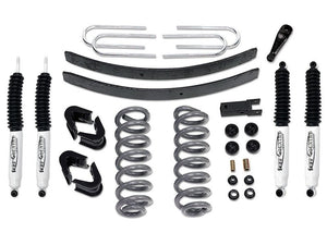 Tuff Country 24713KN 73-79 fits Ford F-150 4X4 4in Lift Kit (w/2.5in Wide Rear Springs SX8000 Shocks)