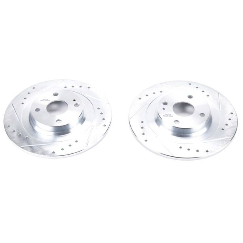 PowerStop fits Fiat 17-19 124 Spider Rear Evolution Drilled & Slotted Rotors -