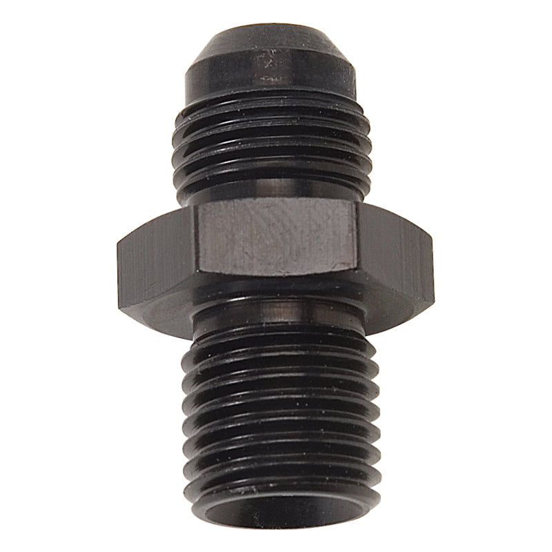 Russell 670523 Performance -6 AN Flare to 14mm x 1.5 Metric Thread Adapter (Black )