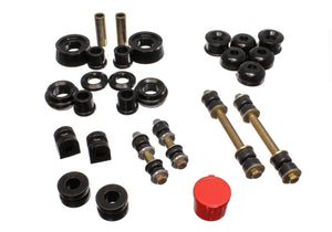 Energy Suspension 5.18111G 00-05 fits Dodge Neon FWD Black Hyper-flex Master Bushing Set