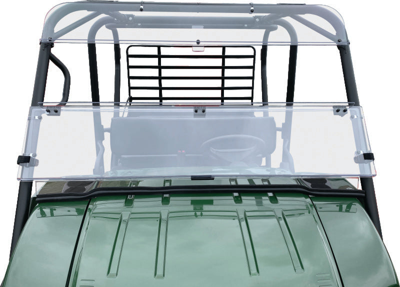 QuadBoss 375789 fits Kawasaki KAF620M Mule 4010 4x4 Windbreak Folding Windshield