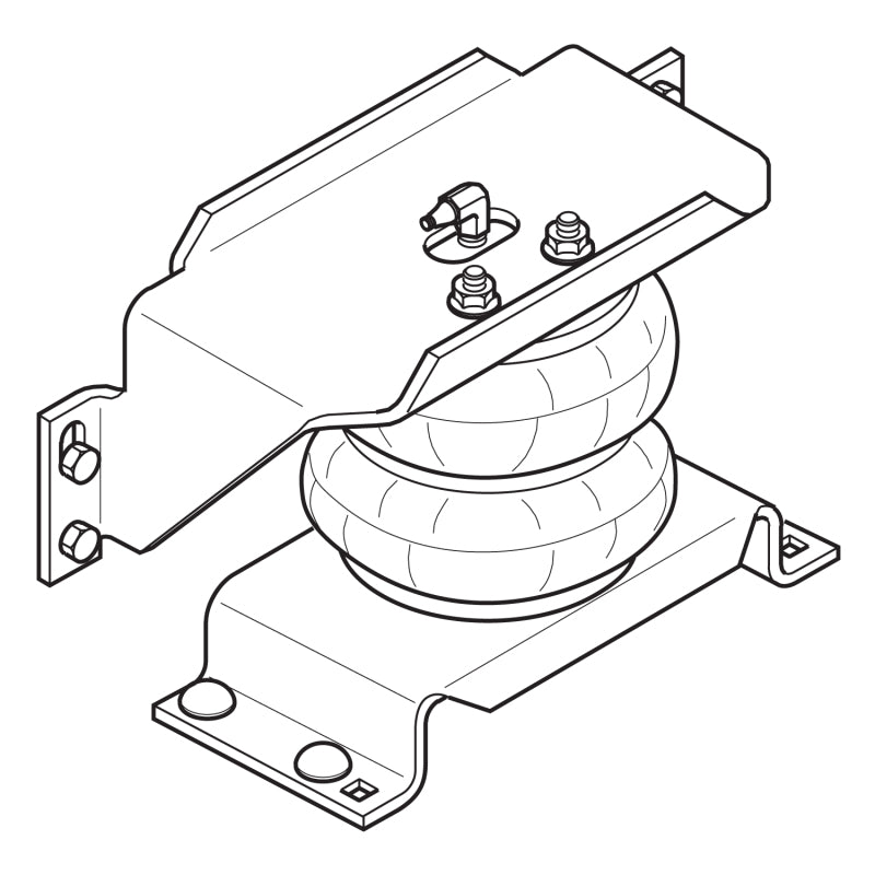 Firestone 2478 Ride-Rite Air Helper Spring Kit Rear fits Dodge 07-17 RAM 3500HD Cab 2WD/4WD (W217602478)