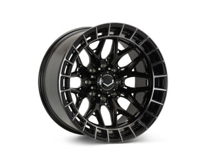 Vossen HFX-1 20x9 - 8x170 - ET0 - Deep Face - 125.1 - Tinted Gloss Black Wheel