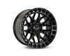 Vossen HFX-1 20x9 - 8x170 - ET0 - Deep Face - 125.1 - Tinted Gloss Black Wheel