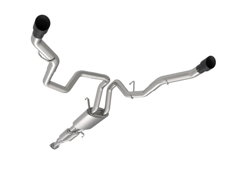 Kooks 13704220 21+ fits Ford F150 2.7/3.5/5.0L 3in Dual Cat-Back Rear Exit Exhaust w/BlackTips
