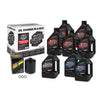 Maxima 90-129018PB V-Twin Oil Change Kit Synthetic w/ Black Filter Milwaukee-Eight