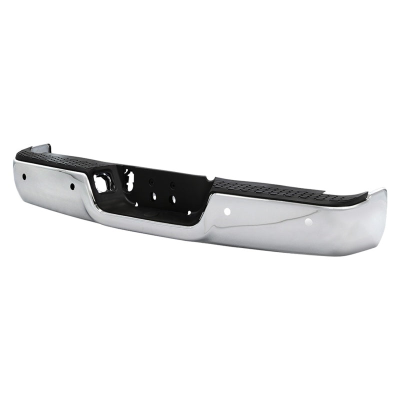 xTune 9047022 09-18 fits Dodge fits Ram 1500 w/Parking Sensor OEM Style Steel Rear Bumper - Chrome RB-DR09-SET-WS-C