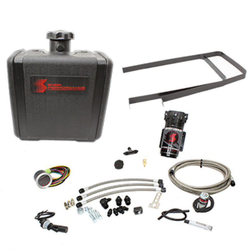 Snow Performance SNO-410-BRD-T Cummins 6.7L Stg 2 Boost Cooler Water Inj. Kit (SS Brded Line/4AN) w/o Tank