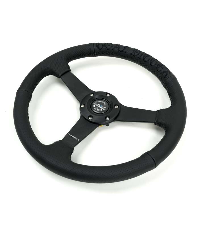 NRG RST-037MB-BGD-R RST-037MB-BGD-R Reinforced Black Perforated Leather
