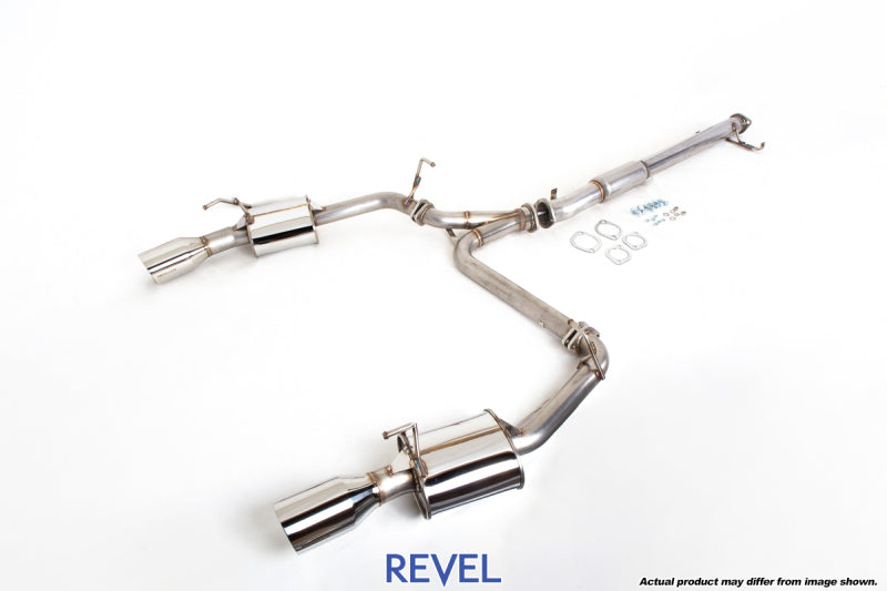 Revel T70034R Medallion Touring-S Catback Exhaust - Dual Muffler 90-99 fits Mits