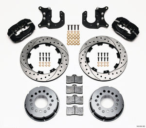 Wilwood 140-5591-BD fits Forged Dynalite P/S Rear Kit Drilled Rotor fits Mopar/
