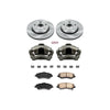 PowerStop fits Jeep 07-17 Wrangler Front Autospecialty Brake Kit w/Calipers