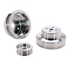 BBK  1603 GM Truck 4.3 5.0 5.7 Underdrive Pulley Kit - Lightweight CNC Billet Al