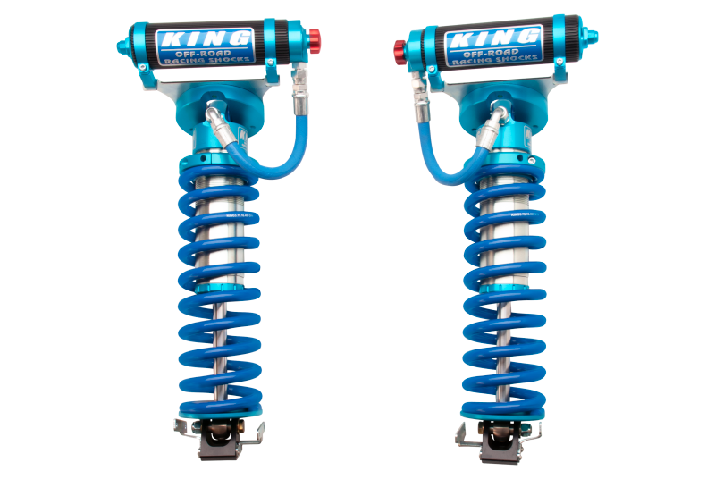 King 33001-207A Shocks 2005+ fits Ford F-250 4WD Front 3.0 Dia Remote Res Coilover Conv w/Adjuster (Pair)