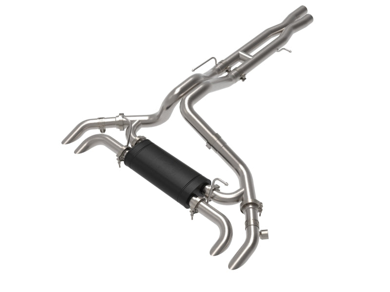 AFE 49-38101 fits Jeep Wrangler JL Vulcan Series Stainless Steel Cat-Back Exhau