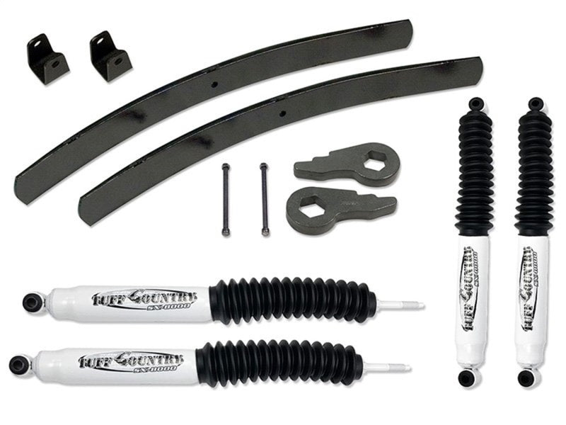 Tuff Country 12924KN 01-10 fits Silverado 2500HD (Non-Pur) 4x4 & 2wd 2in Lift Kit (w/Rr Add-a-Leaf SX8000)