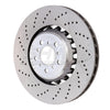 SHW Performance BFL48151 SHW 13-16 fits BMW M5 4.4L Left Front Cross-Drilled Lightweight Brake Rotor (34112284101)