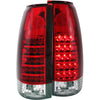 ANZO 311057 1900 fits Cadillac 99-20 Escalade LED Taillights Red/Clear