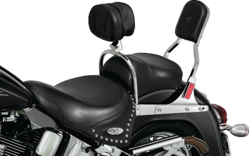 Kuryakyn 8987 Kuryakyn Driver Backrest Most Softail Models Chrome