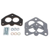 Edelbrock 8751 Carb Spacer Kit 3-Bolt 94 Series Carburetor Black Laminate Fiber