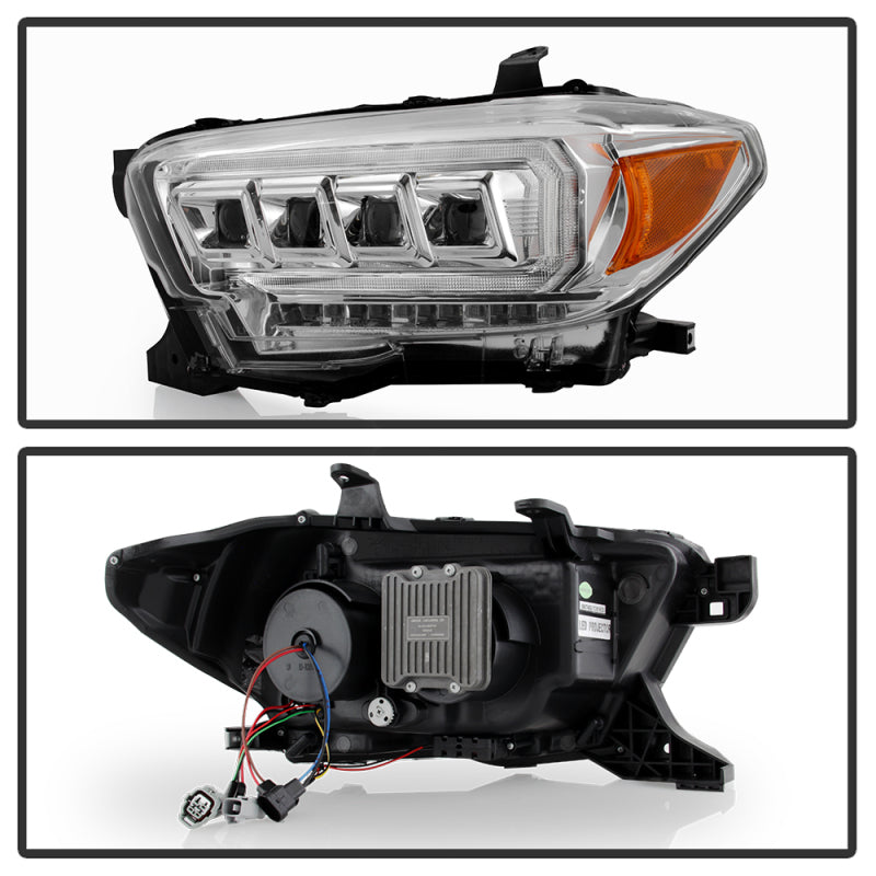 Spyder 5088383 fits Toyota 16-20 Tacoma LED Model Only High-Power LED Headlight