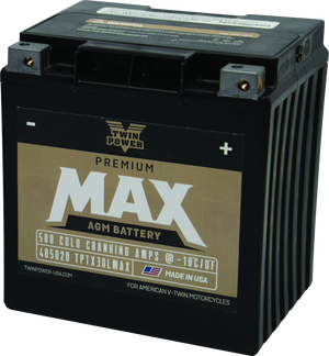 Twin Power GYZ-32HL fits  Premium MAX Battery Replaces H-D 66010-97A Made in USA