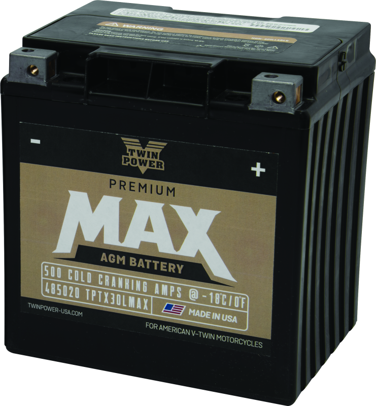 Twin Power GYZ-32HL fits  Premium MAX Battery Replaces H-D 66010-97A Made in USA