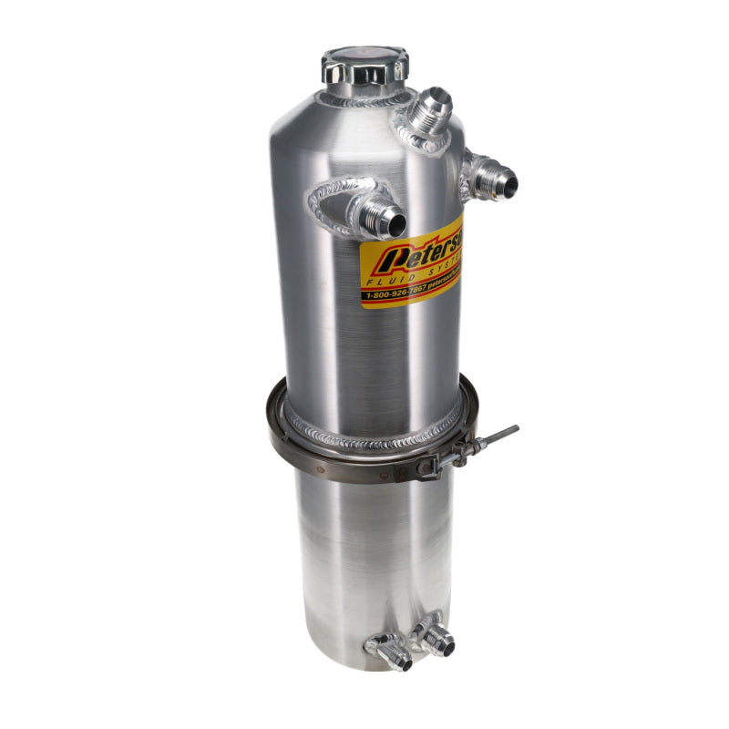 Peterson Fluid Systems 08-0028 Oil Tank 2.5 Gallon Dual In Male