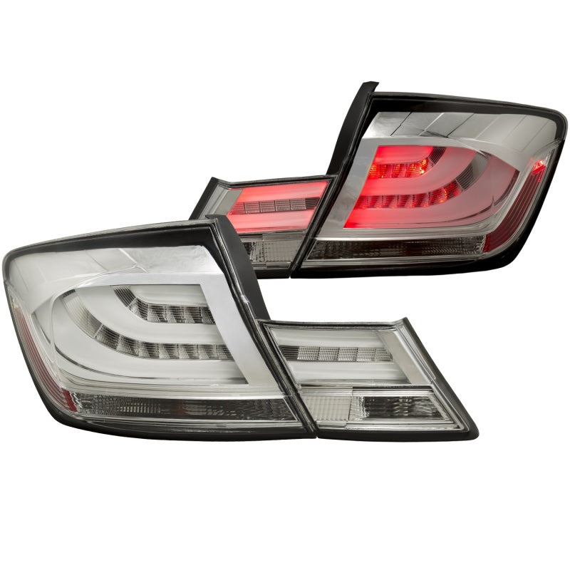 ANZO 321325 2015 fits Honda 13-20 Civic (excludes hybrid) LED Taillights Chrome