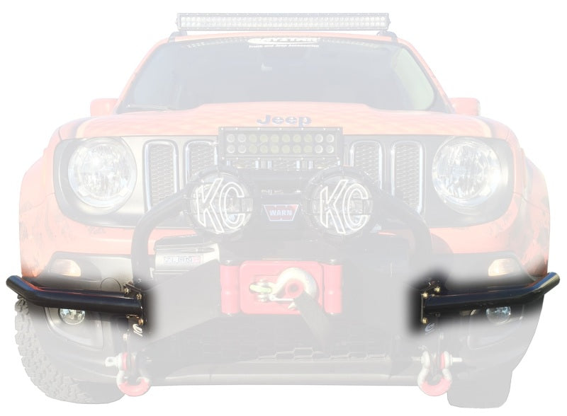 Daystar KJ50001BK 2018 fits Jeep 15-20 Renegade Winch Bumper Guards