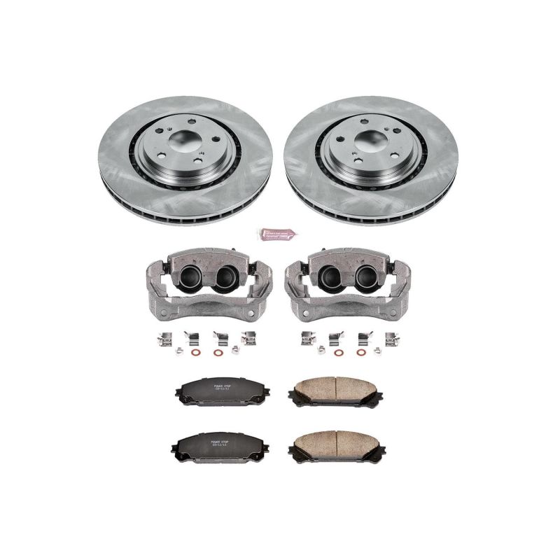 Power Stop KCOE4713A 11-20 fits Toyota Sienna Front Autospecialty Kit w/Cals