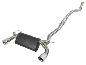 AFE 49-36340-P orce-Xp 3in 304 SS Cat-Back Exhaust w/Polished Tips 12-15 fits B