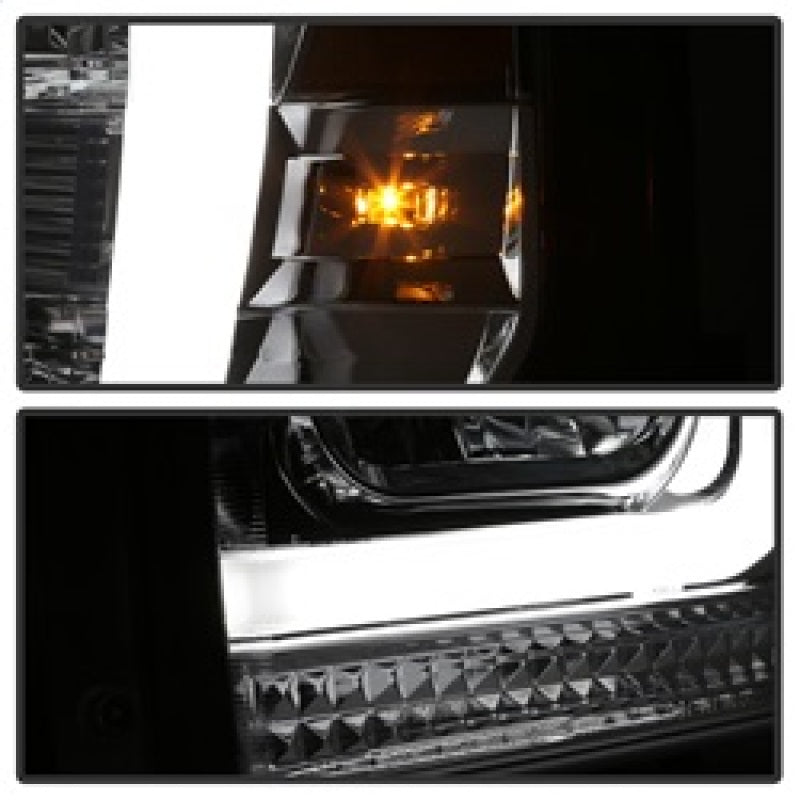 Spyder 5084699 fits Ford 08-10 F-250 Super Duty V2 Light Bar DRL Projector Head