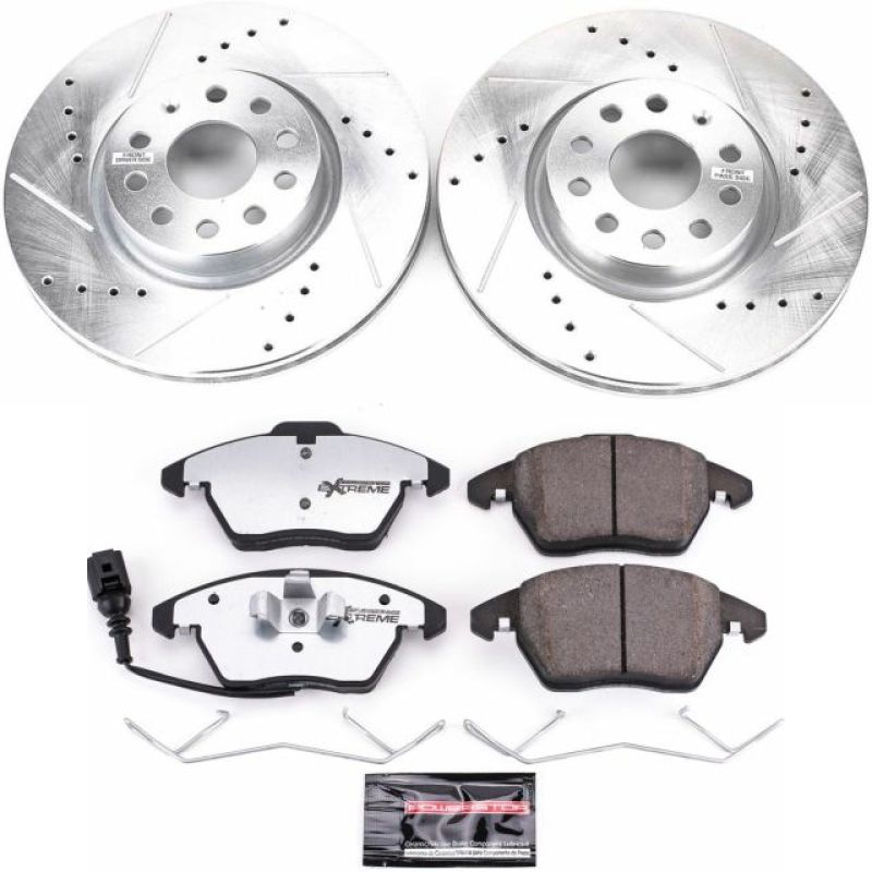 PowerStop K2259-26 06-13 fits Audi A3 Front Z26 Street Warrior Brake Kit