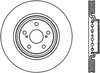 Stoptech 126.44158CSL 10-15 Lexus RX350 Cryo Sport Front Left Slotted Rotor