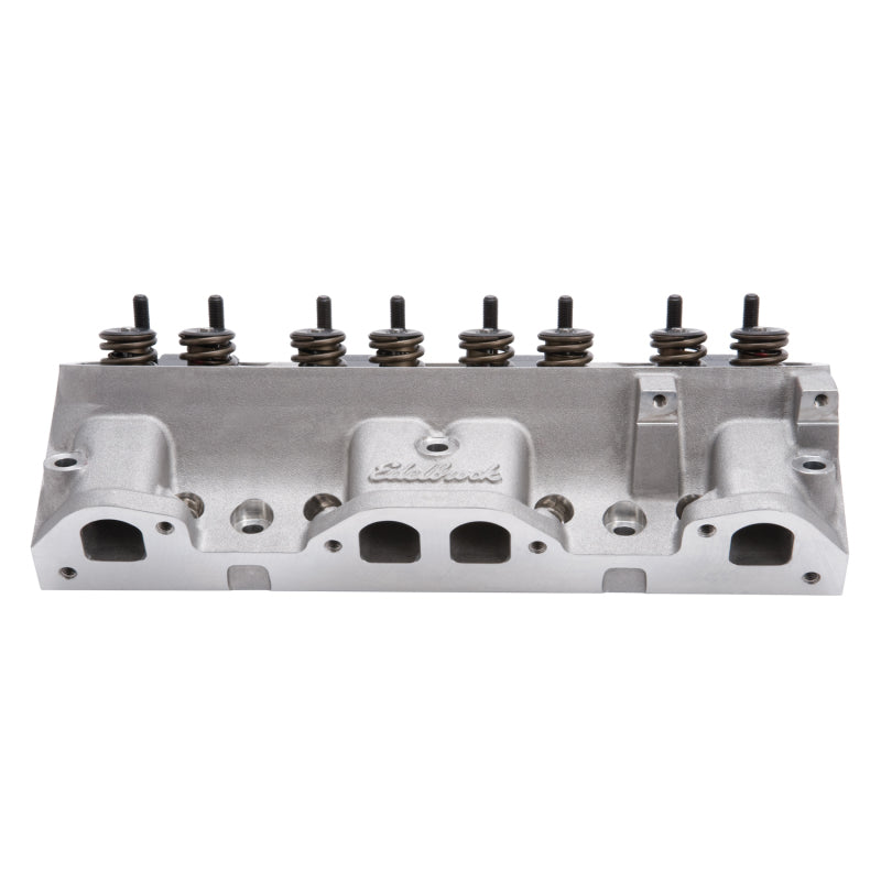 Edelbrock 60595 Cylinder Head fits Pontiac Performer RPM 72cc for Hydraulic Roller Cam Complete (Ea)