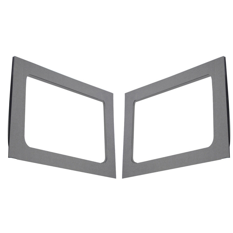 DEI  50164 fits Jeep 11-18 Wrangler JK 4-Door Boom Mat Rear Side Window Trim - 2
