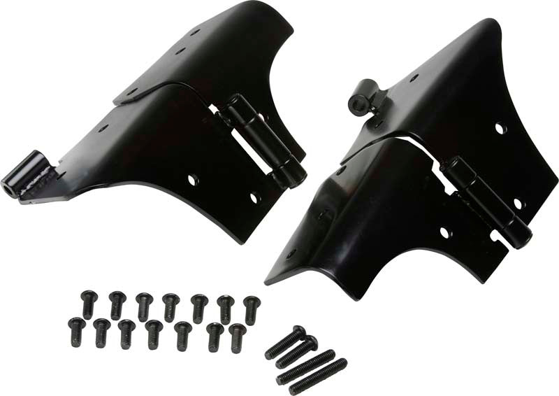 Kentrol 50477 fits Jeep 97-06 Wrangler TJ Windshield Hinge Pair- Powdercoat Black