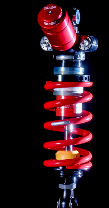 Bitubo Suspension D0052XXT11 Bitubo XXT Monoshocks Adjustable: Preload, Rebound, Compression, Length 283 mm -2 +6 Red Spring