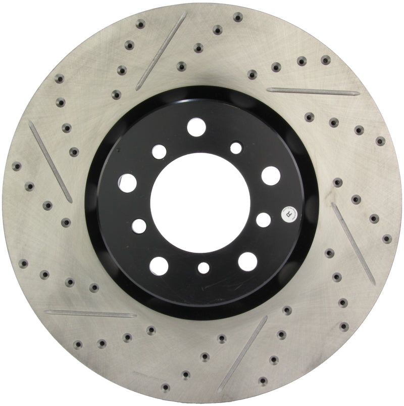 Stoptech 127.34063R 00-03 BMW M5 (E39) Slotted & Drilled Right Front Rotor