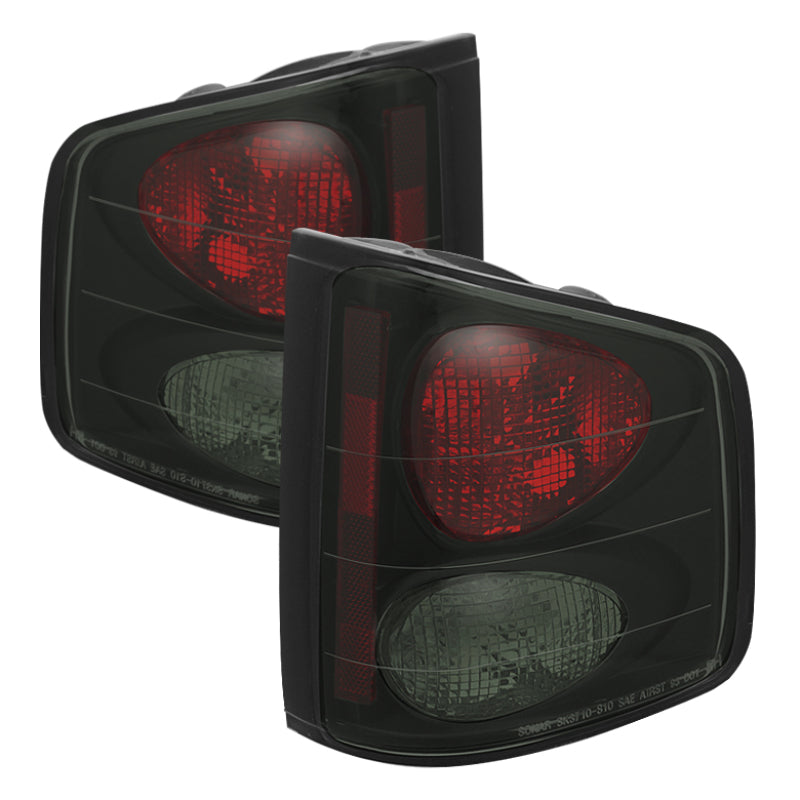 Spyder 5078049 fits Chevy 94-04 S10 /fits Isuzu Hombre 96-00 Euro Tail Lights B