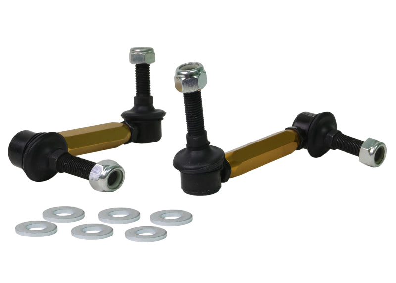 Whiteline KLC220 fits Toyota 06-09 FJ Cruiser GSJ10 / 09+ GSJ15 Front Adjustable Heavy Duty Sway Bar Link Kit