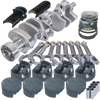 Eagle 62136040 fits Chevy LT1 350 1Pc 3.750in Crank 6.000in I-Beam Rod 11cc Dome 4.040in Pistons Rotating Assembly